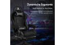 Gaming-Stuhl mit Massagefunktion und ergonomischem Design Bild 1
