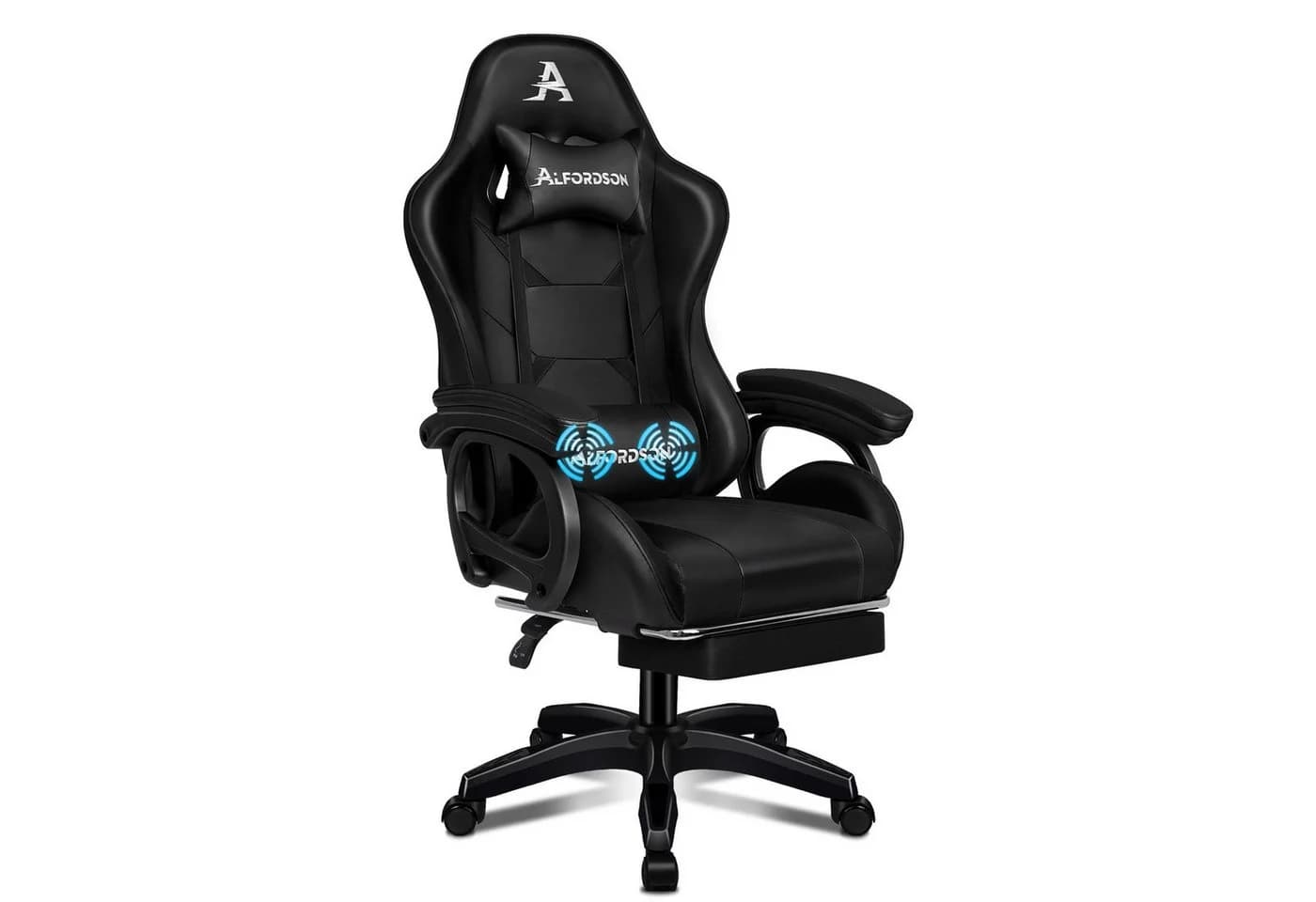 Gaming-Stuhl mit Massagefunktion und ergonomischem Design - Bild 2