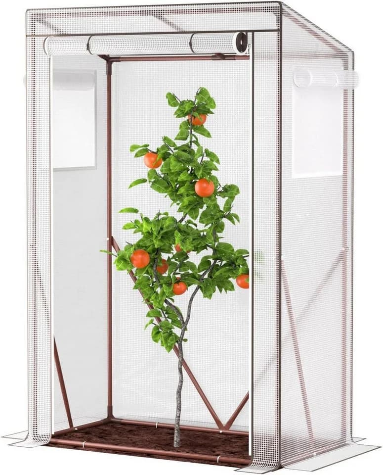 UDPATIO Foliengewächshaus Tomaten Gewächshaus, klein 150x100x50cm - Bild 2