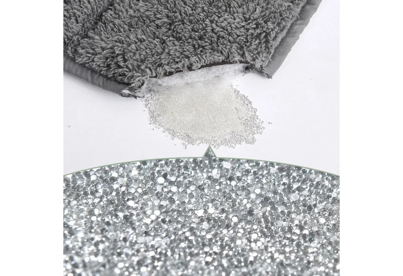 Good Nite Gewichtsdecke 6KG Grau Fleece Therapiedecke - Bild 4