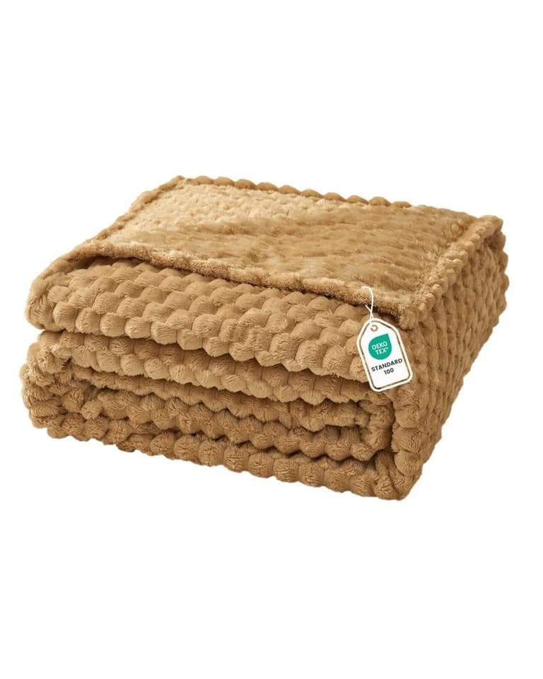 Kuschelige Wohndecke aus Polyester-Fleece - Bild 2
