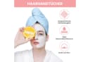 Good Nite Haarturban 3er-Set Blau/Lila/Rosa Mikrofaser Bild 4