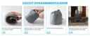 Ergonomisches U-förmiges Reisekissen aus Memory-Schaum Bild 5