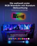 EASYERA Wanduhr 16,5 Zoll RGB Digitale Wanduhr Extra großes LED-Display mit Bluetooth Bild 4