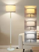 OUTON Design Stehlampe mit Fußschalter und LED Bild 1