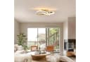 Riserva LED Deckenleuchte Kleeblatt Design Gold 30W 3000K Modern Bild 3