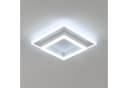 Riserva Quadratische LED Deckenleuchte Weiß 30cm 30W 6500K Acryl Bild 2