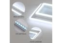 Riserva Quadratische LED Deckenleuchte Weiß 30cm 30W 6500K Acryl Bild 5