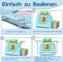 POPOLIC Lernspielzeug Sprechende Flash-Karten 112 Blätter Blau Bild 5