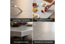 Jiexi Esstisch 110x70cm rechteckig MDF-Platte mit U-Metallgestell Bild 5