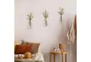 Mutig 3-teiliges Metall-Blumen-Wanddekoobjekt Gold Bild 5