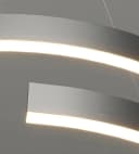 Ailiebe Design LED Pendelleuchte 40cm Dimmbar mit Fernbedienung Bild 3