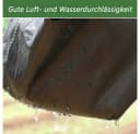 YOLEO Unkrautvlies Gartenvlies 10m² Schwarz Wasserdurchlässig Bild 3