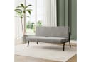 OUNUO 2-Sitzer Doppelsofa Grau Metallrahmen 150kg belastbar Bild 2