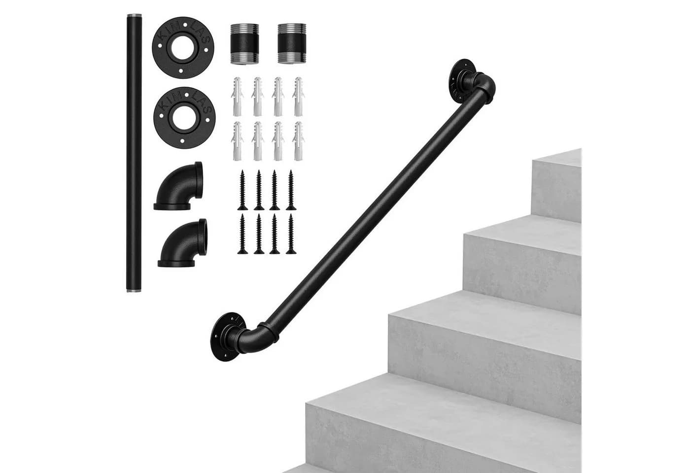 Dripex Wandhandlauf Industriestil 60 cm - Bild 2