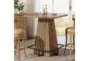 Tribesigns Bartisch 95 cm Stehtisch Braun Landhausstil Bild 2