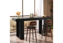 Tribesigns Bartisch Extralang 180 cm Schwarz Bild 1