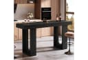 Tribesigns Bartisch Extralang 180 cm Schwarz Bild 2