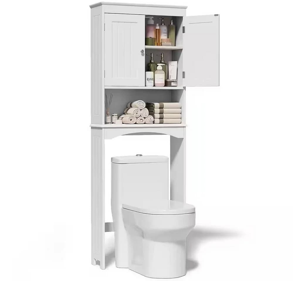 Bealife Badregal Toilettenregal Weiß - Bild 2