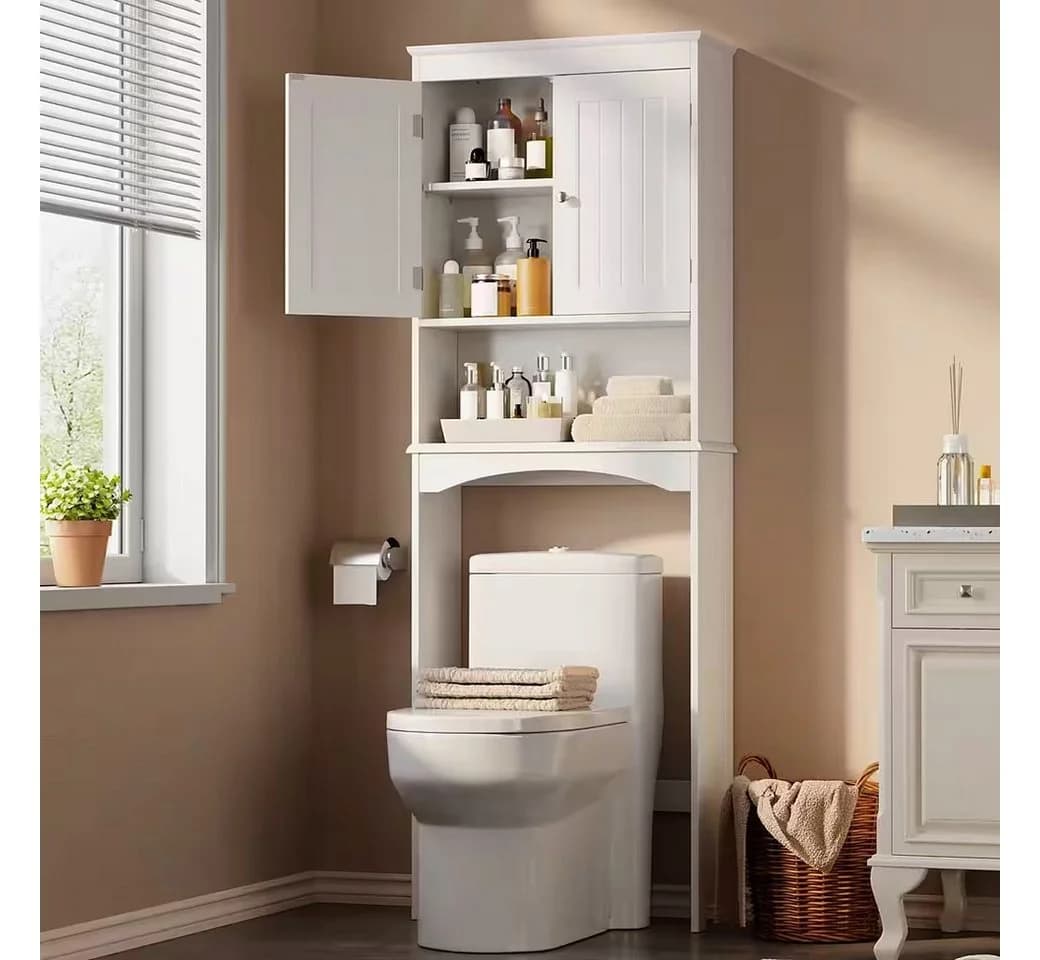 Bealife Badregal Toilettenregal Weiß - Bild 4