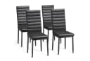 Bealife Esszimmerstuhl 4er-Set Kunstleder Bild 2