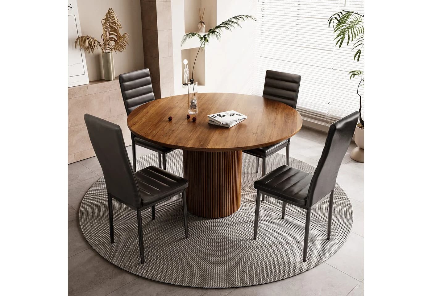 Bealife Esszimmerstuhl 4er-Set Kunstleder - Bild 5