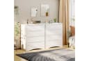 Bealife Kommode Weiß MDF mit Schubladen Bild 1