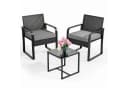 Bealife Balkonset 3er Set Schwarz/Gelb Bild 2