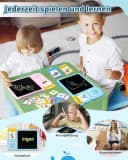 ibettertec Lernspielzeug Sprechende Flash-Karten 510 Wörter mit LCD Schreibtablett Bild 1