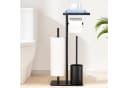 Forrlite Toilettenpapierhalter 4-in-1 Schwarz Bild 2