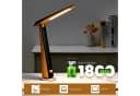 Toomoke LED Schreibtischlampe Schwarz Faltbar USB-ladbar Bild 5