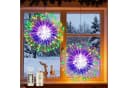 ibettertec LED Solarleuchte 4 Stück 80 LEDs Bunt Warmweiß Garten Bild 1