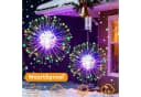ibettertec LED Solarleuchte 4 Stück 80 LEDs Bunt Warmweiß Garten Bild 3