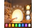 Vornix LED Nachtlicht mit 10 Klängen, RGB-Licht & Timer, USB-C Bild 2