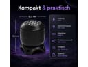 Vornix Projektionslampe mit 8 Wechselmotiven, USB-C, drehbare Projektion Bild 5