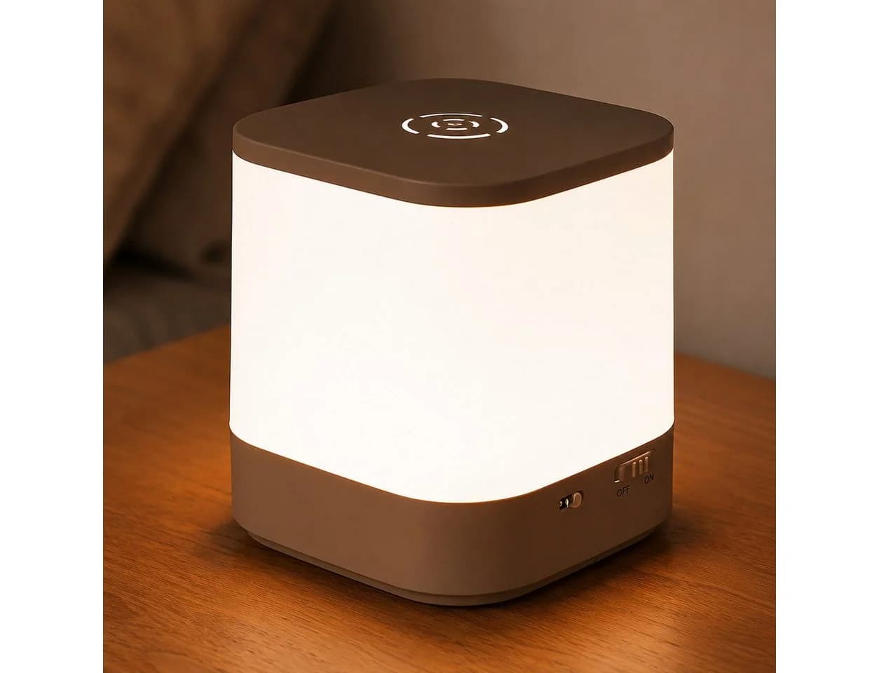 Fyrove LED Nachttischlampe Dimmbar mit Touch-Sensor Weiß - Bild 4