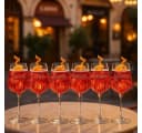 Ballon Campari Reliefglas 6er Set Stielgläser 0,49 L Transparent Bild 1