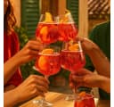 Ballon Campari Reliefglas 6er Set Stielgläser 0,49 L Transparent Bild 3