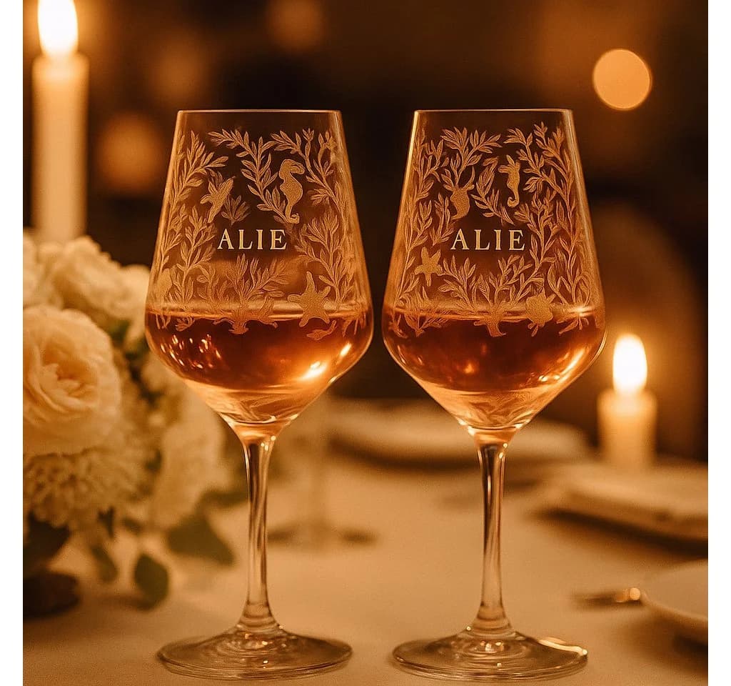 Mixcompany Frescobaldi Alìe Weingläser Set 2 Stück Premium Rosé-Gläser