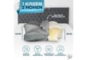Glückstoff Nackenstützkissen aus Memory Foam, Orthopädisches Kissen für alle Schlaftypen Bild 1