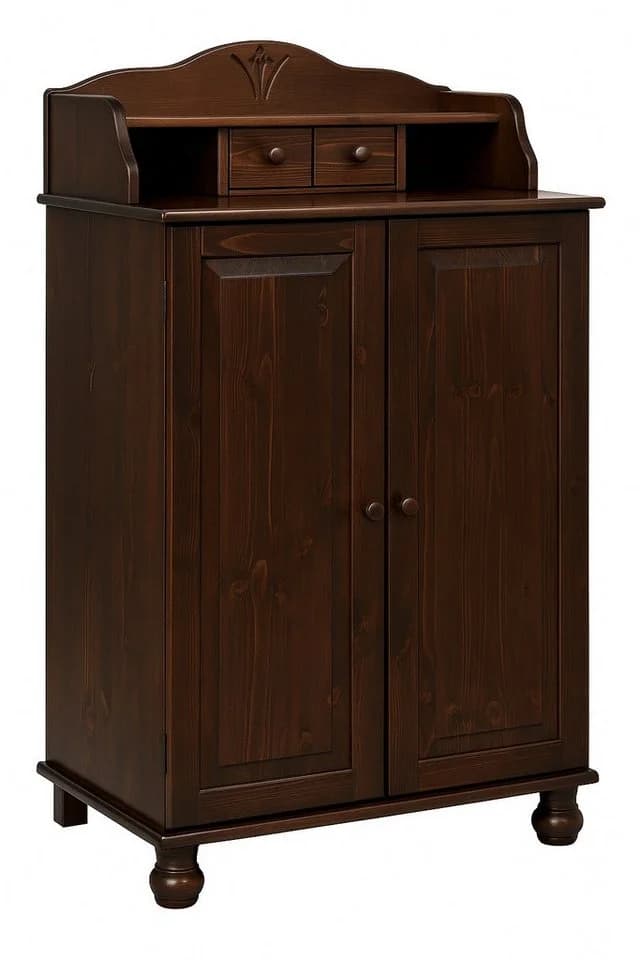 Clever-Moebel Computerschrank Massivholz Kiefer Landhausstil - Bild 2