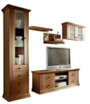 Clever-Moebel TV-Schrank Lowboard Kiefernholz Landhausstil 141x39x47 cm Bild 3