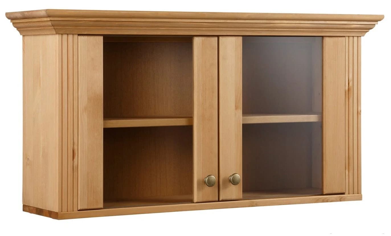 Clever-Moebel Hängevitrine Kiefernholz Landhausstil 88x22x45 cm - Bild 2