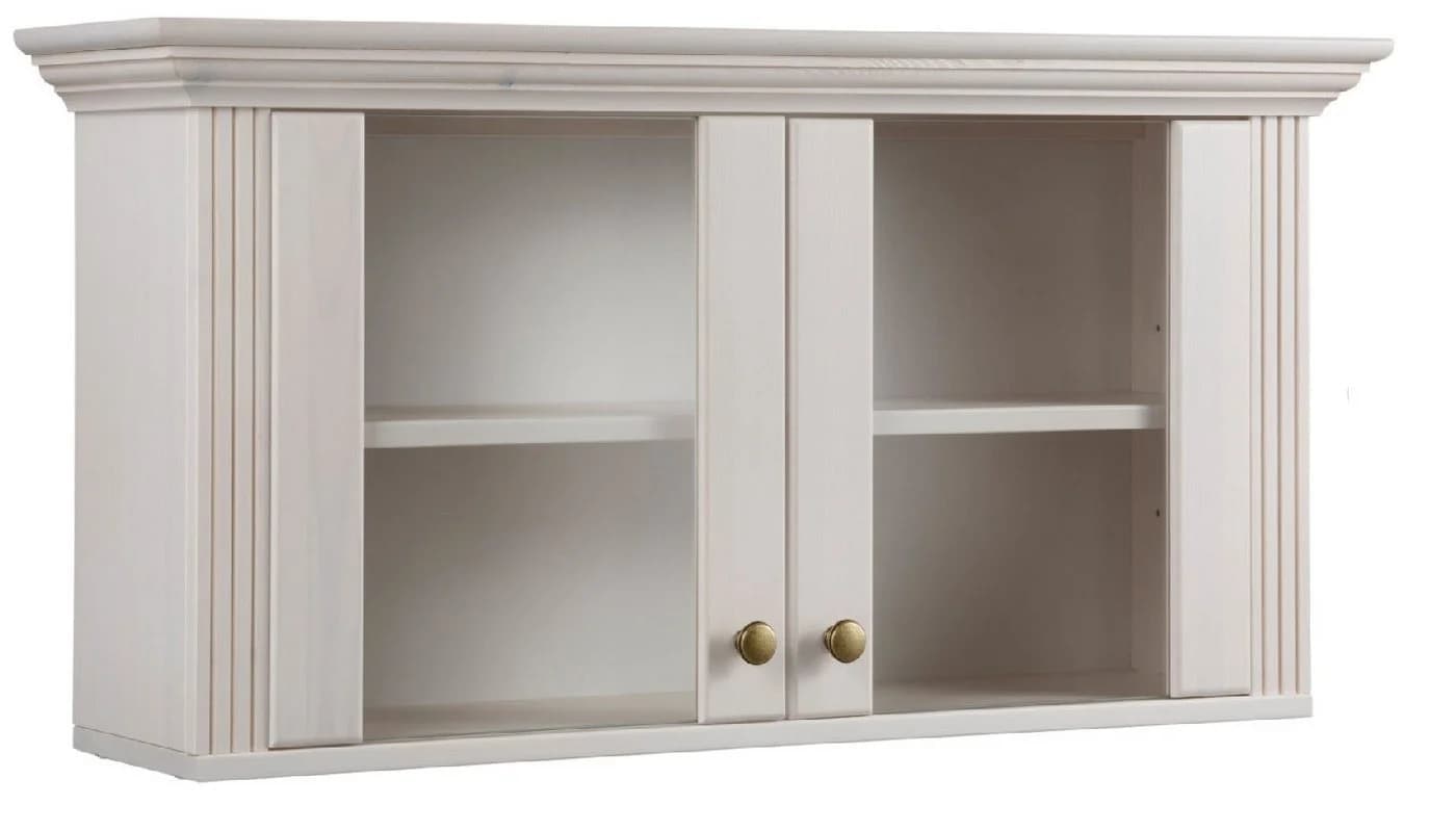Clever-Moebel Hängevitrine Kiefernholz Landhausstil 88x22x45 cm - Bild 2