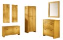 Clever-Moebel Garderoben-Set 6-tlg. Massivholz Kiefer Landhausstil Beige Bild 1