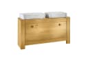 Clever-Moebel Garderoben-Set 6-tlg. Massivholz Kiefer Landhausstil Beige Bild 3