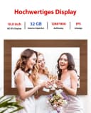 Fine Life Pro Digitaler Fotorahmen mit WiFi 10 Zoll 1280x800 Pixel 32 GB Bild 4