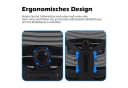 SeedWave Bürostuhl Ergonomisch 200kg Schwarz mit Lordosenstütze Bild 4