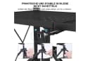 FOXSPORT Standregal mit Rollen 2er-Set 5 Ablagen 20 kg Traglast Küchenregal 72x37x163cm Bild 5