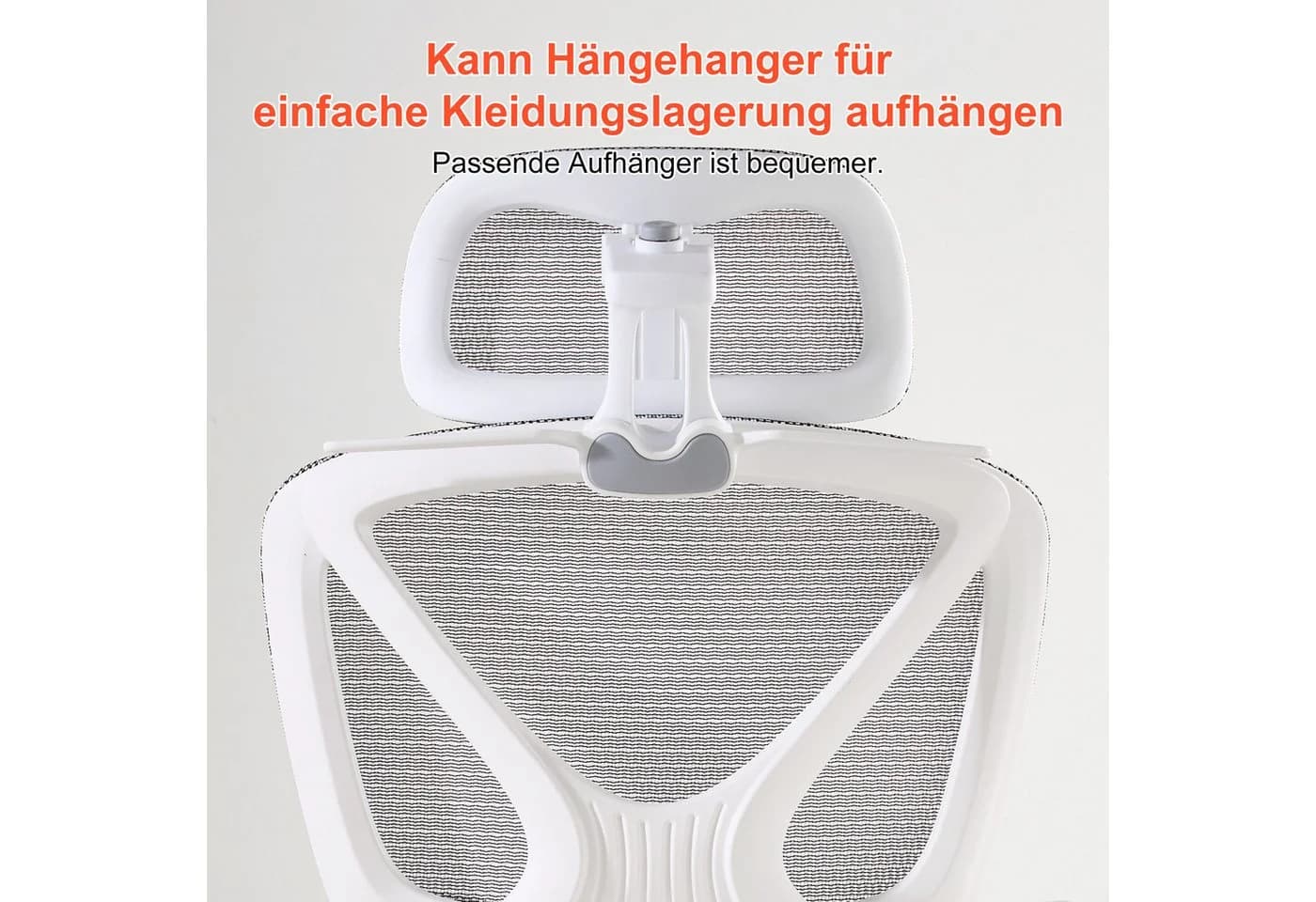 FOXSPORT Bürostuhl Grau 4D-Armlehnen 3D-Kopfstütze Ergonomisch - Bild 3